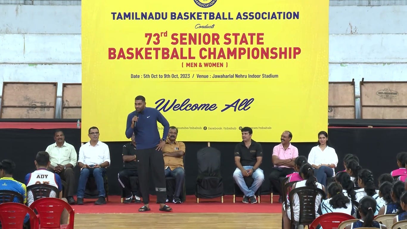 Tamil Nadu basketball players for Jammu & Kashmir? BFI President Aadhav Arjuna hints at game-changing move